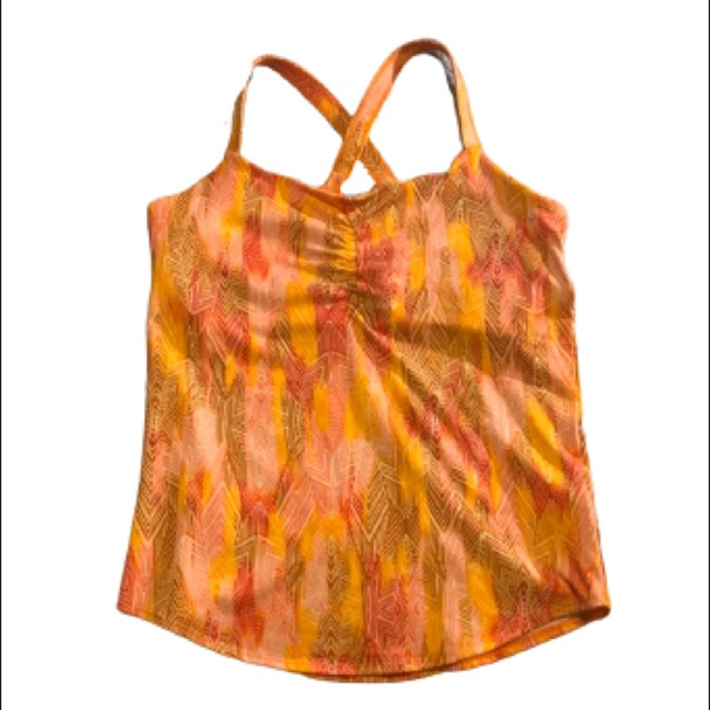 Marmot workout tank with shelf bra